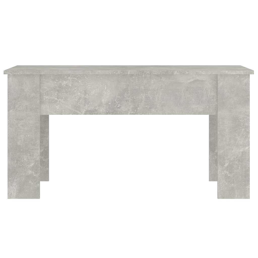 vidaXL Coffee Table | Concrete grey | Engineered wood | Medium | Sliding Top 6