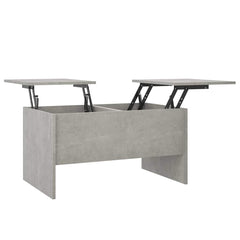 vidaXL Coffee Table | Concrete Grey | Engineered Wood | Medium 2