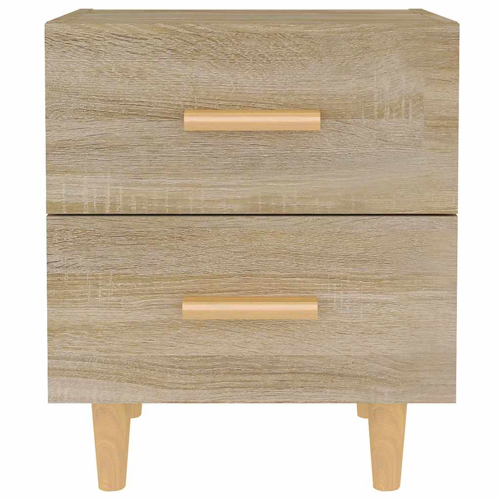 vidaXL Bed Cabinet Sonoma Oak 40x35x47.5 cm 3