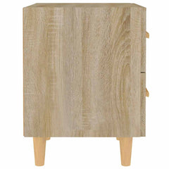 vidaXL Bed Cabinet Sonoma Oak 40x35x47.5 cm 4
