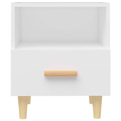 vidaXL Bedside Cabinet | Set of 2 | White 4