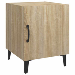 vidaXL Bedside Cabinet | Set of 2 | Sonoma oak | Engineered wood, metal | Medium 3