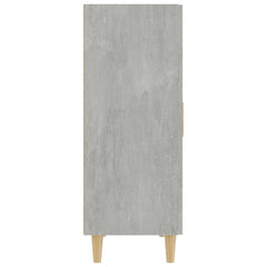 vidaXL Sideboard | Concrete grey | Engineered wood | Medium | Sideboard 4