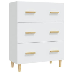 Sideboard 70x34x90 cm Engineered Wood White