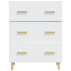 Sideboard 70x34x90 cm Engineered Wood White
