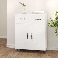 Sideboard 69,5x34x90 cm Engineered Wood White