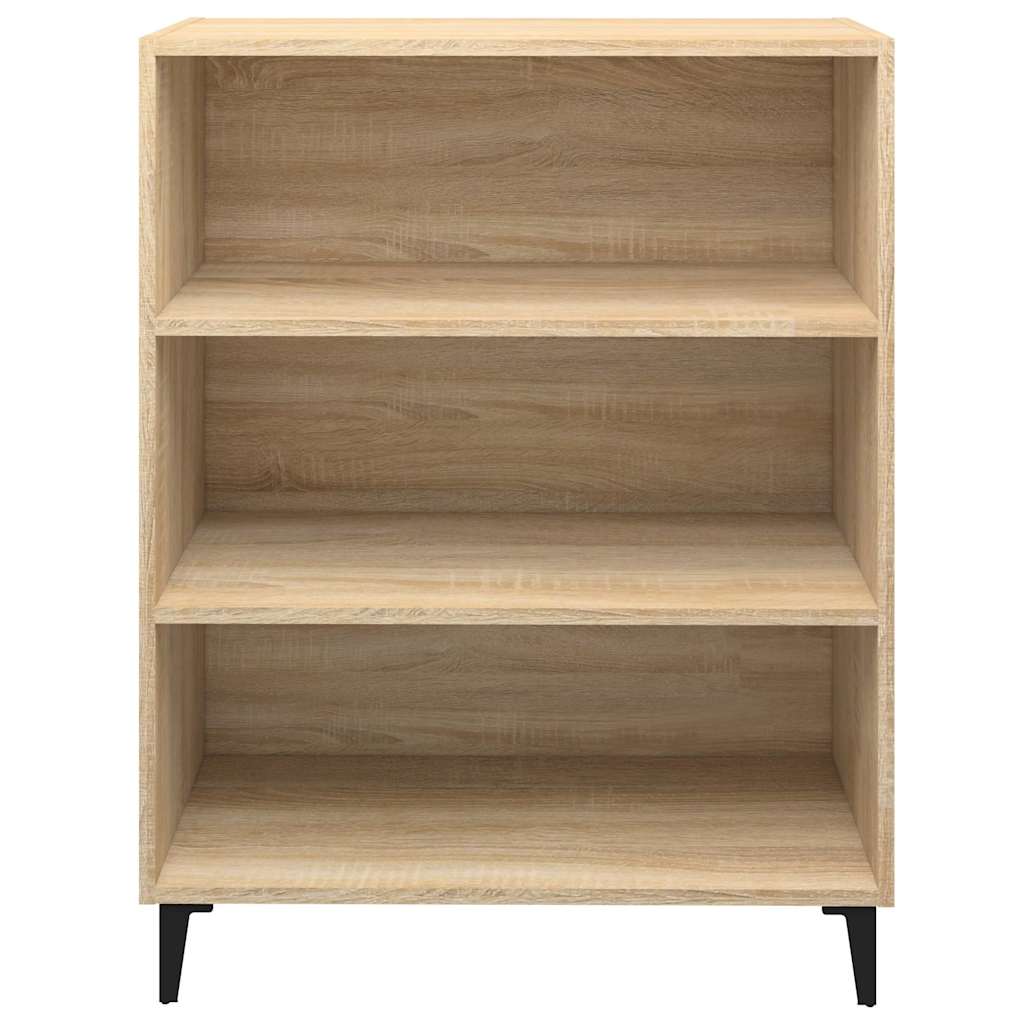 vidaXL Sideboard Sonoma Oak 69.5x32.5x90 cm Engineered Wood 3