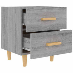 vidaXL Bed Cabinet Grey Sonoma 40x35x47.5 cm 5