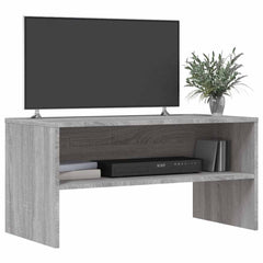 vidaXL TV Cabinet Grey Sonoma 80x40x40 cm Engineered Wood 3