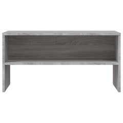 vidaXL TV Cabinet Grey Sonoma 80x40x40 cm Engineered Wood 4