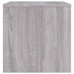 vidaXL TV Cabinet Grey Sonoma 80x40x40 cm Engineered Wood 5