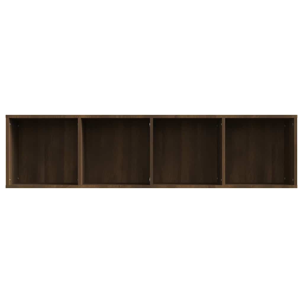 vidaXL Book Cabinet/TV Cabinet Brown Oak 143x30x36cm Engineered Wood 6