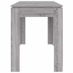vidaXL Dining Table Grey Sonoma 120x60x76 cm Engineered Wood 5