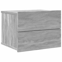 vidaXL Bedside Cabinets 2 pcs Grey Sonoma 40x30x30 cm Engineered Wood 3