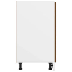 vidaXL Drawer Bottom Cabinet Lyon Brown Oak 40x46x81.5 cm Engineered Wood 6