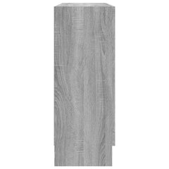 vidaXL Vitrine Cabinet Grey Sonoma 82,5x30,5x80 cm Engineered Wood 6
