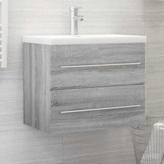 Sink Cabinet 60x38.5x48 cm Engineered Wood Grey sonoma
