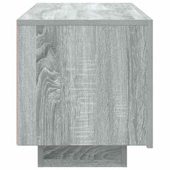vidaXL TV Cabinet Grey Sonoma 100x35x40 cm Engineered Wood 6