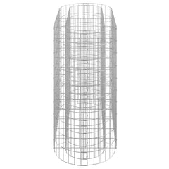 vidaXL Gabion Raised Bed | Silver | Galvanised iron | Medium | Durable 4