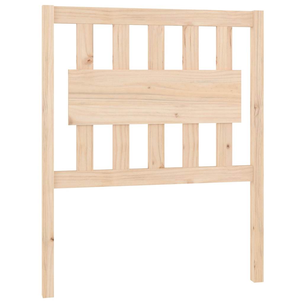 vidaXL Bed Headboard 80.5x4x100 cm Solid Wood Pine 2
