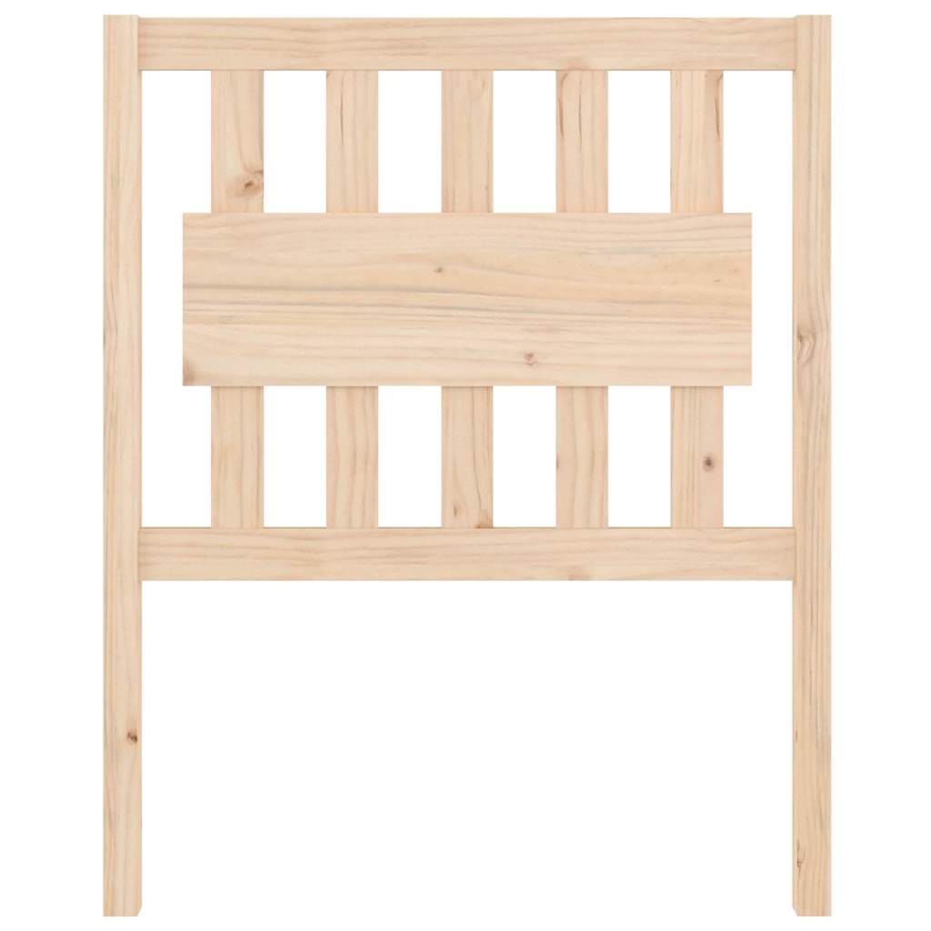 vidaXL Bed Headboard 80.5x4x100 cm Solid Wood Pine 3