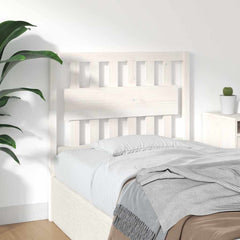 vidaXL Bed Headboard | White | Solid pine wood | 95.5x4x100 cm 4