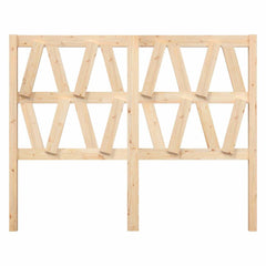 vidaXL Bed Headboard 146x4x100 cm Solid Wood Pine 3