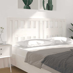 vidaXL Headboard | White | Solid pine wood | Standard | Durable | Bed Headboard 4