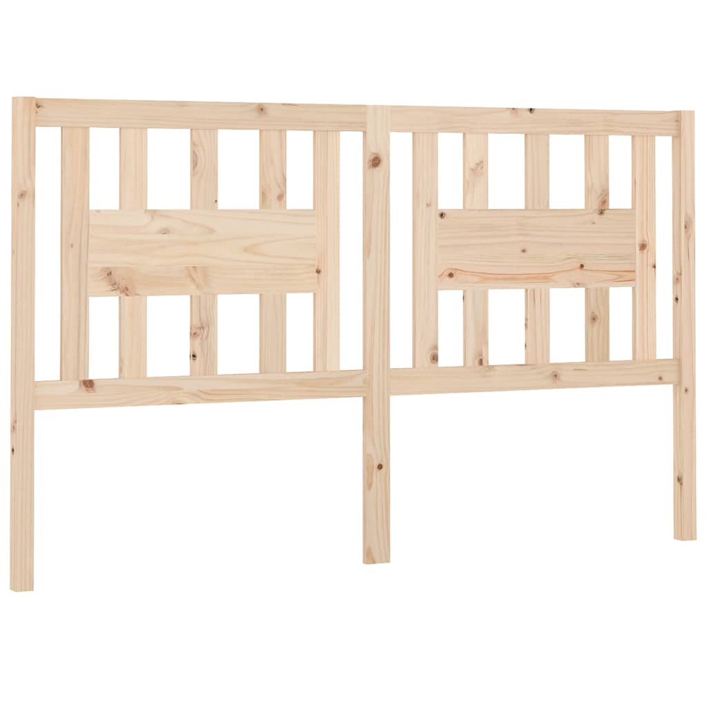 818680 vidaXL Headboard 166x4x100 cm Solid Wood Pine 2