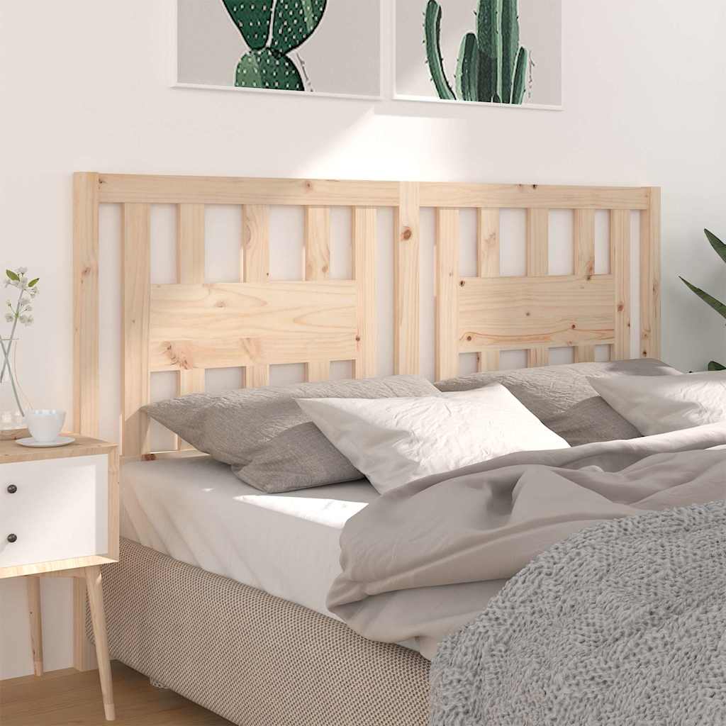 818680 vidaXL Headboard 166x4x100 cm Solid Wood Pine 1