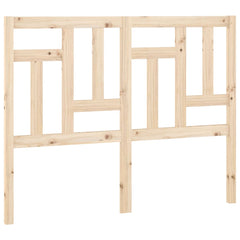 vidaXL Bed Headboard 145.5x4x100 cm Solid Wood Pine 2