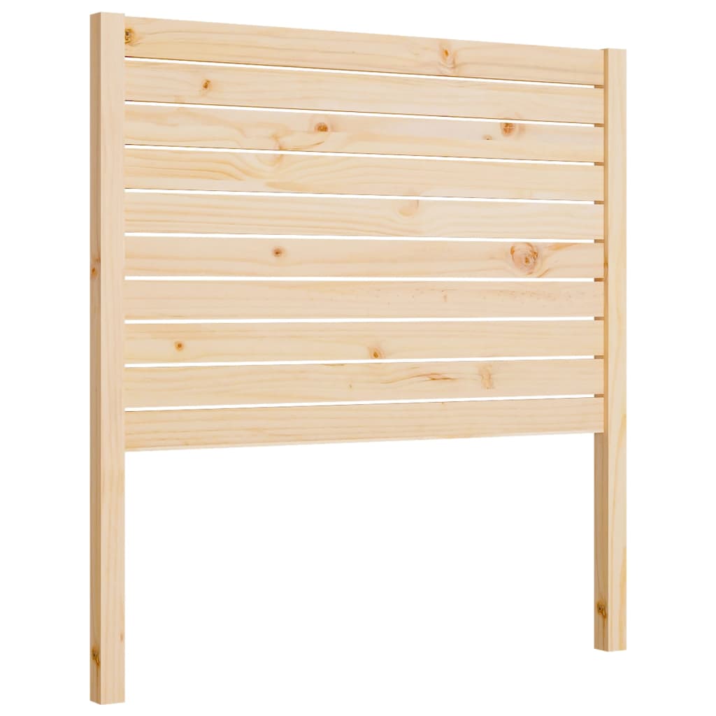 vidaXL Bed Headboard | Natural Pine | Solid pine wood | 100 cm height 2