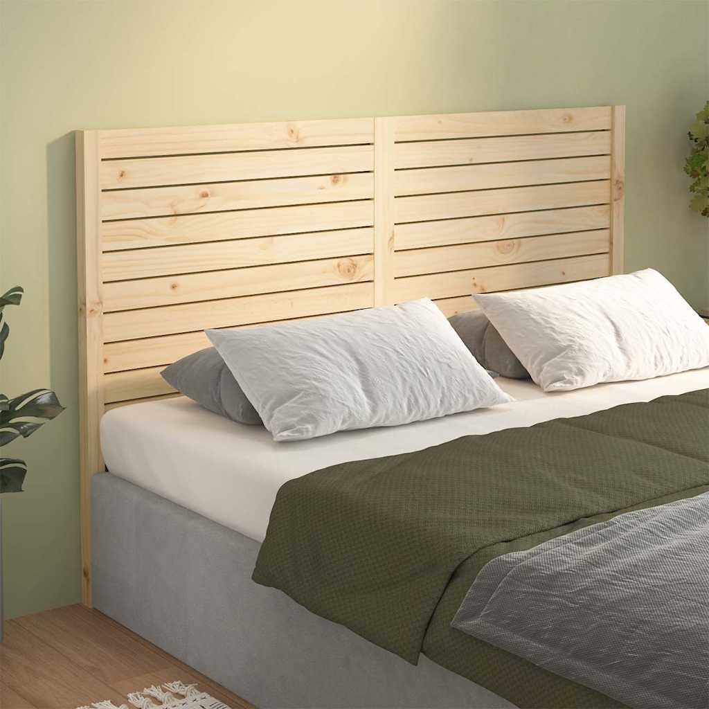 vidaXL Bed Headboard | Natural Wood | Solid Pine Wood | 206x100 cm 4