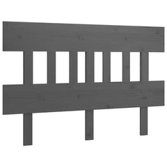 vidaXL Bed Headboard | Grey | Solid pine wood | 183.5 cm x 81 cm 2