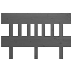 vidaXL Bed Headboard | Grey | Solid pine wood | 183.5 cm x 81 cm 3