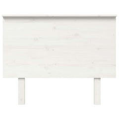 vidaXL Bed Headboard | White | Solid Pine Wood | 104x6x82.5 cm | Decorative Bits 3