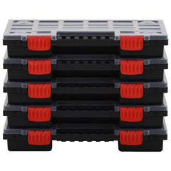 vidaXL Assortment Boxes 5 pcs 34.5x25x5 cm Polypropylene 2