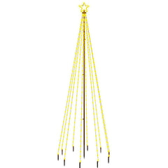 Christmas Tree with Spike 108 LEDs 180 cm Warm white