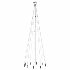 Christmas Tree with Spike 108 LEDs 180 cm Warm white