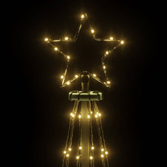 Christmas Tree with Spike 108 LEDs 180 cm Warm white