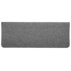 vidaXL Stair Mats Self-adhesive 15 pcs 65x24.5x3.5 cm Grey 6
