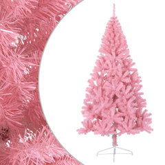 vidaXL Christmas Tree | Pink | PVC, steel | 180 cm | Christmas Tree 5