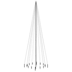 vidaXL Christmas Tree with Spike Blue 1134 LEDs 800 cm 3