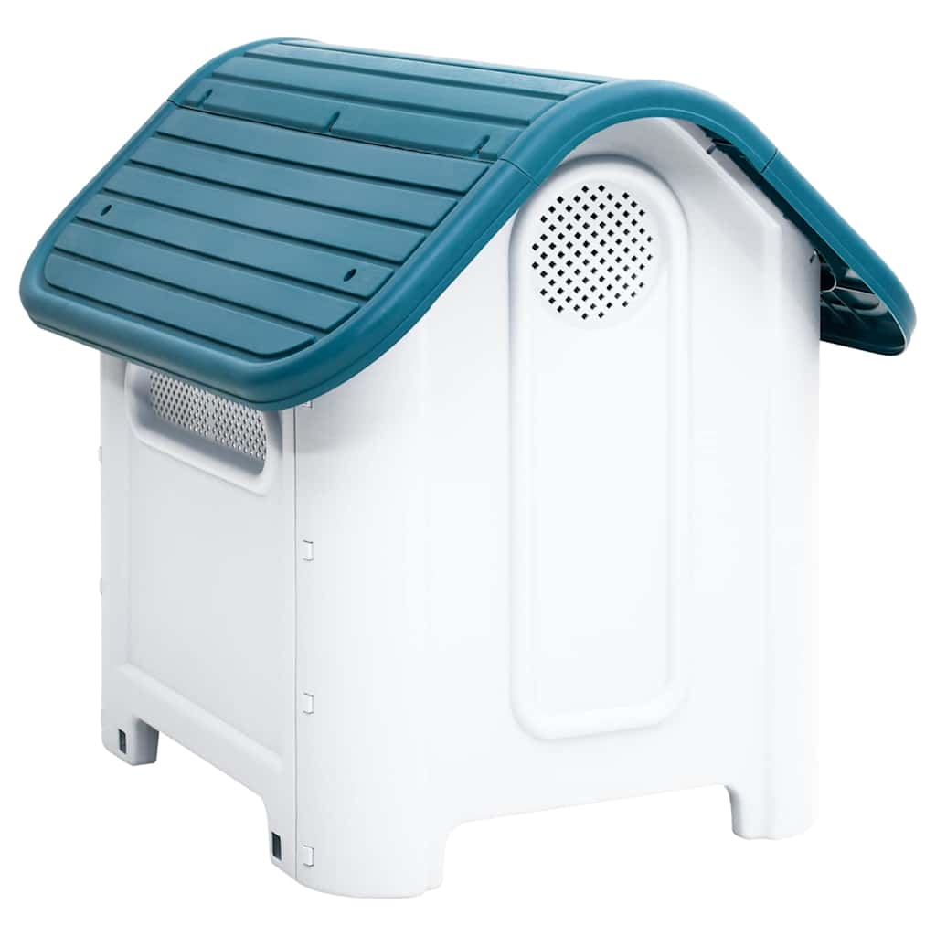 Dog House 59x75x66 cm Polypropylene Blue