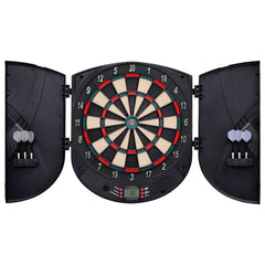 vidaXL Electric Dartboard with Darts Black Polypropylene 3