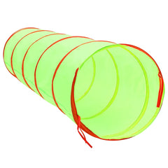 vidaXL Children Play Tunnel with 250 Balls Green 175 cm Polyester 4