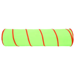 vidaXL Children Play Tunnel with 250 Balls Green 175 cm Polyester 5