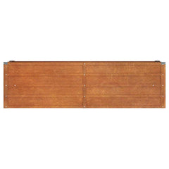vidaXL Garden Raised Bed Rusty 160x40x45 cm Corten Steel 4