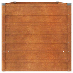 vidaXL Garden Raised Bed | Brown | Corten Steel | Large | Sturdy 5