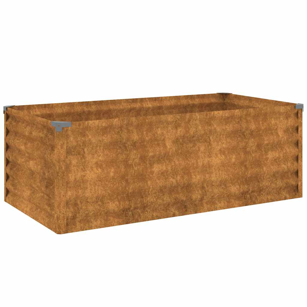 Garden Raised Bed Corten Steel Weathering steel Depth 50 cm 100 cm